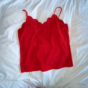 LIKE NEW RED TANK TOP